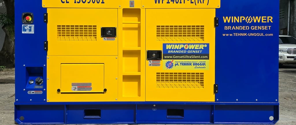 Jual Genset Silent