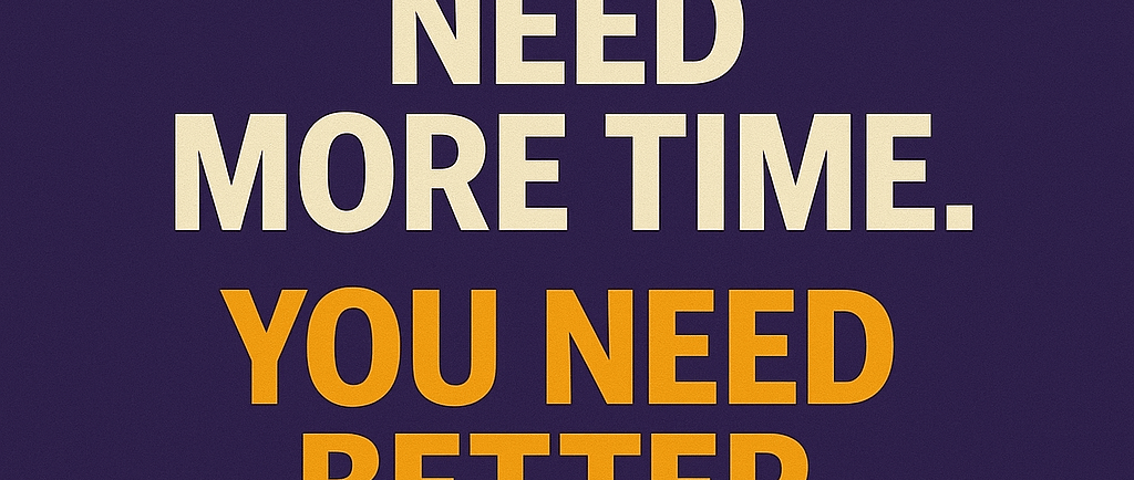 a poster with a quote about the phrase you need to do something