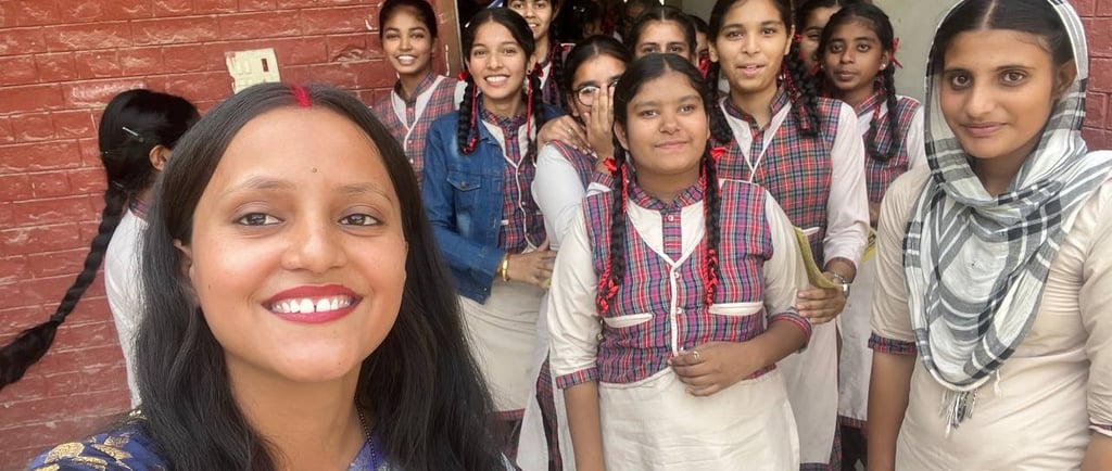 Visit in Government School