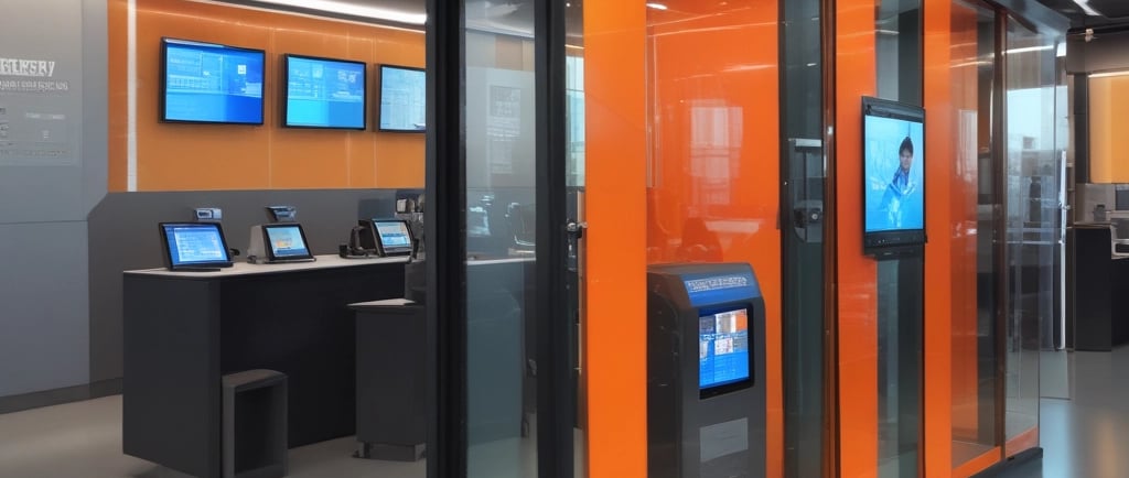 a long line of black objects on a white background