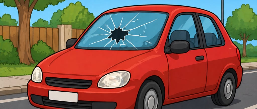 Is it legal to drive in NZ with cracked windscreen
