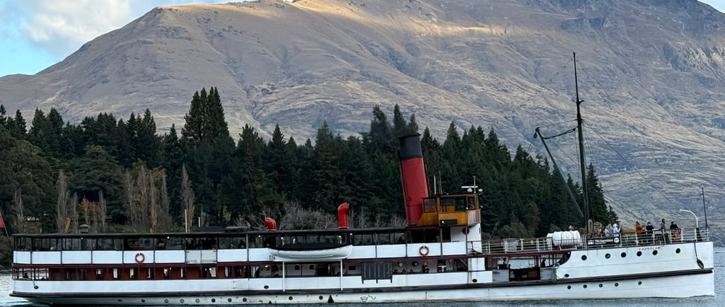 Earnslaw on Lake Wakatipu