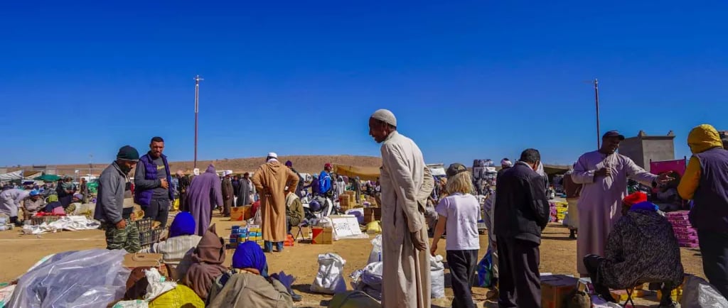 zagora weekly souk - soul of nomads