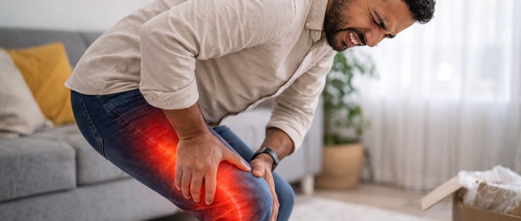 douleur derrière le genou creux poplité
