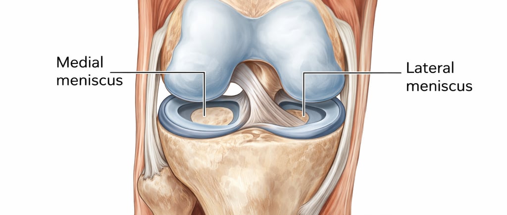 lesion menisque genou douleur