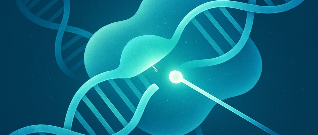 Illustration of CRISPR technique