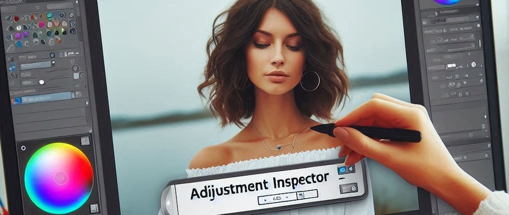 Adjustment Inspector in Corel Photo-Paint