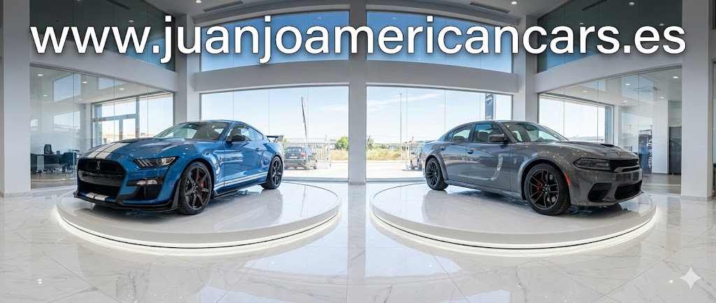 Variedad de coches americanos deportivos a la venta en España