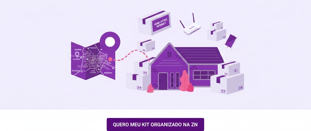 "Infográfico explicativo sobre como transferir internet Vivo, Claro e TIM para novo endereço na ZN