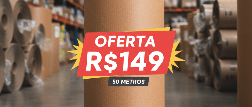 Papelão ondulado da Rogapel para piso e mudança na Zona Norte de São Paulo