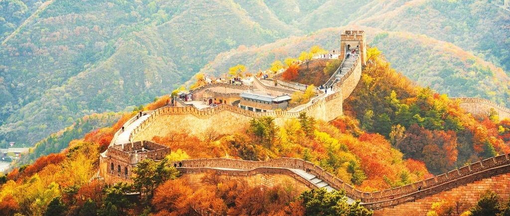 Great Wall Beijing in fall