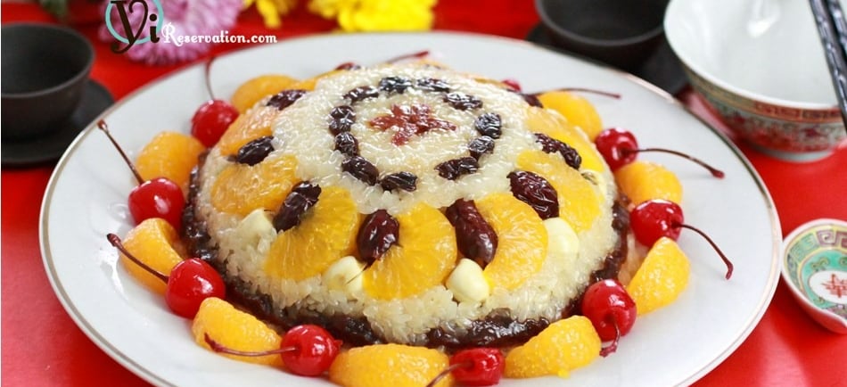 Eight-Treasure Rice Pudding (八宝饭)