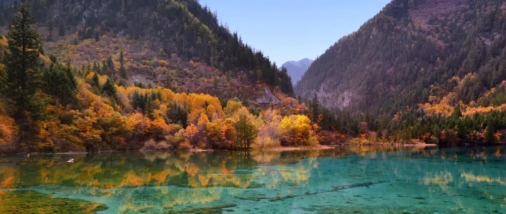 Jiuzhaigou in Autumn