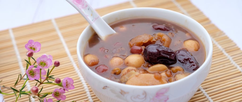 红枣莲子粥