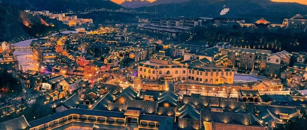 Gubei Water Town Beijing in fall