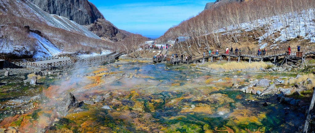 Changbai Mountain Dragon Gathering Volcano Hot Spring, Jilin