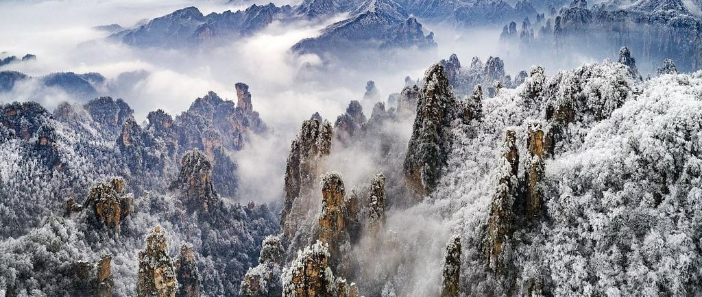 TOURCHINA - TOUR CHINA - SPOT ALAM DI MUSIM DINGIN DI CHINA