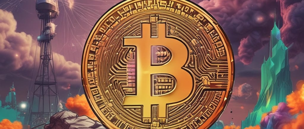 gold and silver round coin