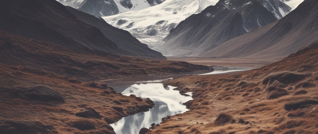 A single red apple hangs from a tree branch.