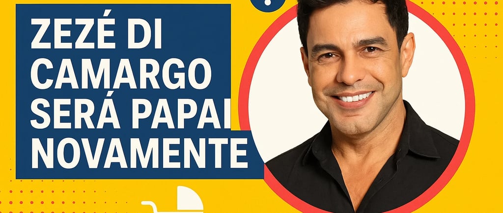 Zezé Di Camargo Será Papai Novamente