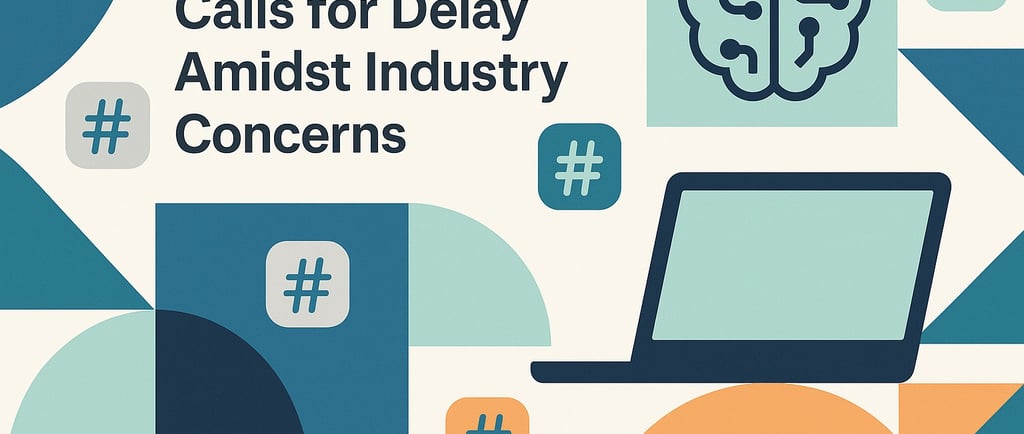 Concerns over the EU AI Act's implementation prompt industry leaders to call for a pause