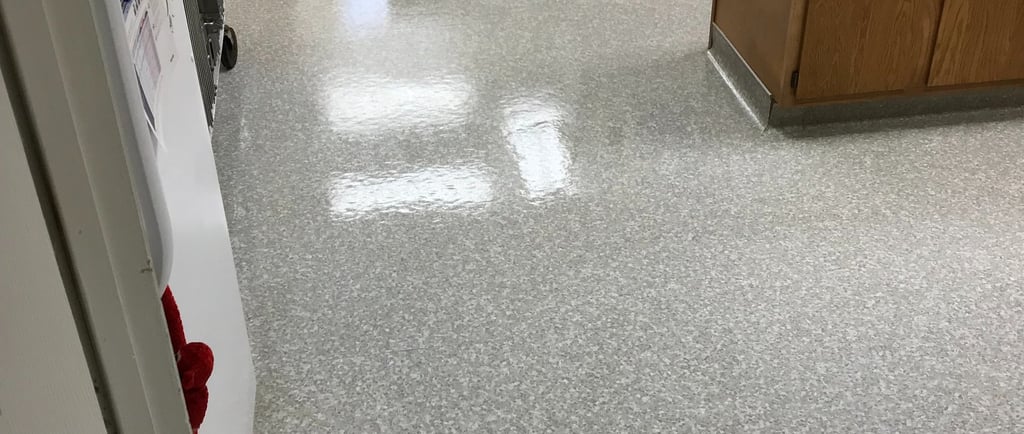 "Tile Floor Maintenance in Daytona Beach, FL by TEC Floor Services."
