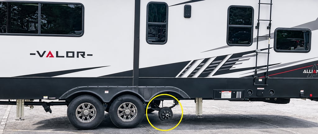 RV pulled over on highway with missing wheel representing startup scaling mistakes