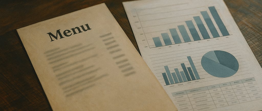 Меню ресторана. Оптимизация и прибыль