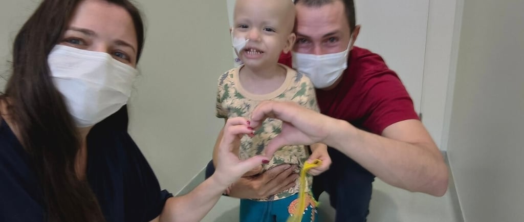 menino chuvisquense vence a leucemia