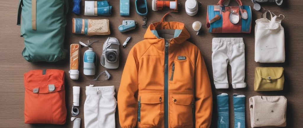 Organized Packing items