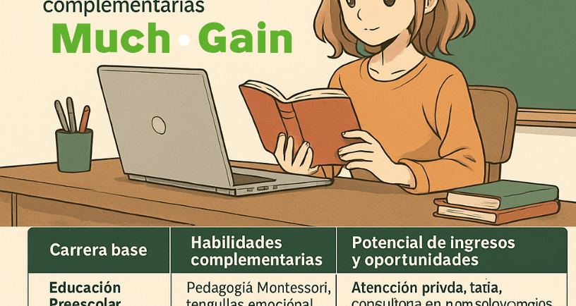 Carreras profesionales con bajos ingresos