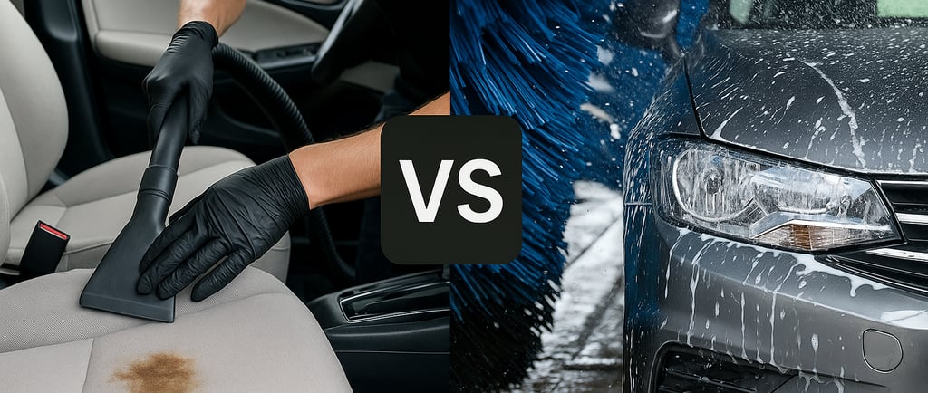 nettoyage voiture intérieur