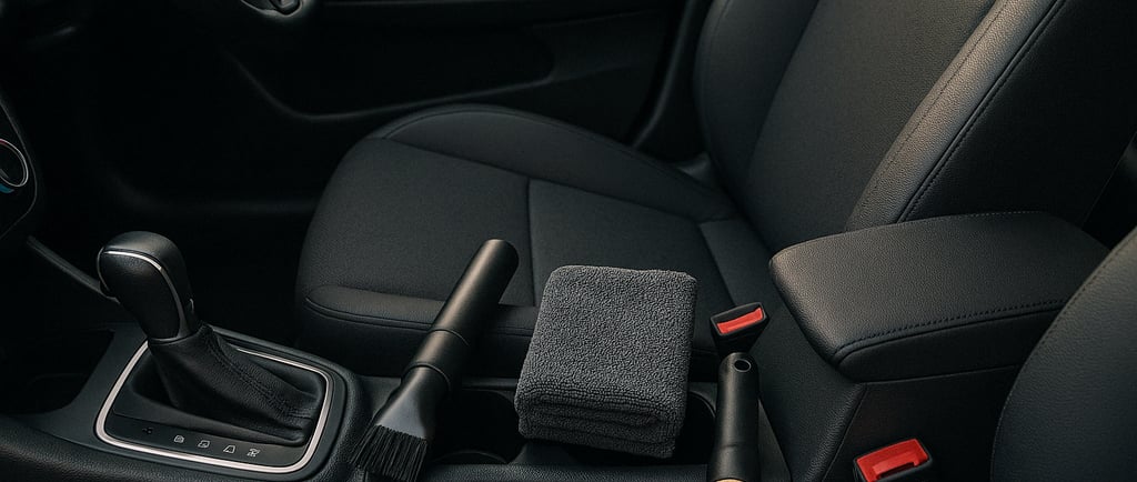 intérieur propre voiture marignane