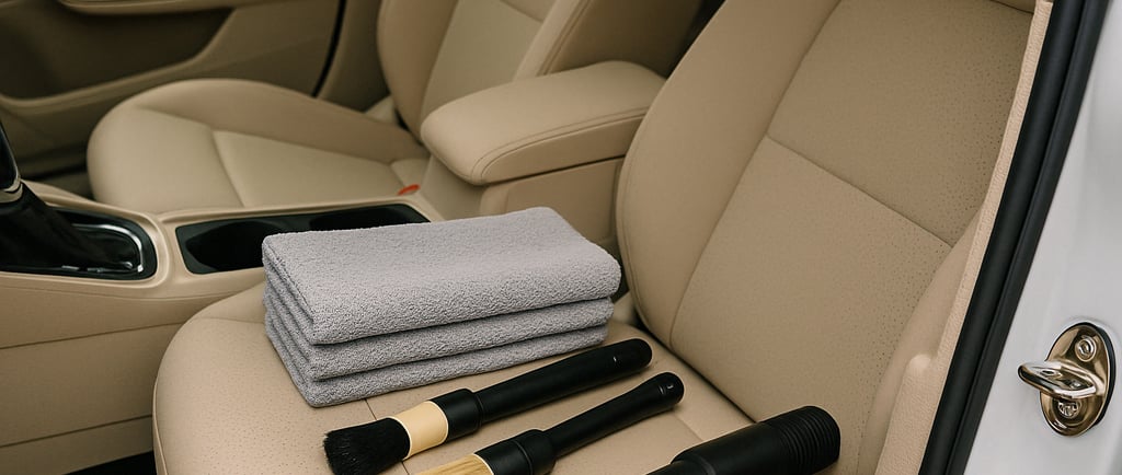 Nettoyage siège cuir marignane