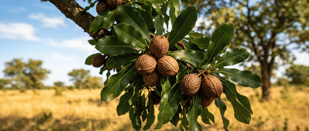 S&B El Artesanal Nueces de Karité en una rama de Árbol de Karité
