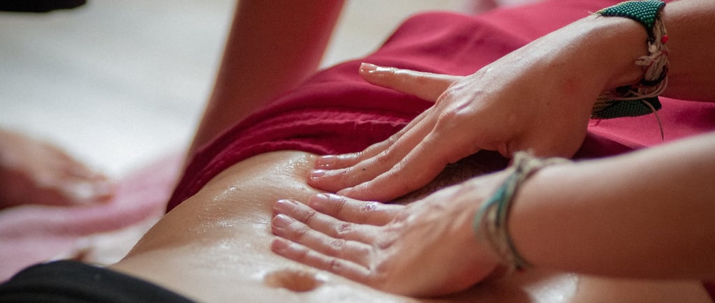 Massage ventre utérus