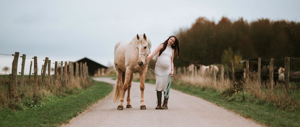 grossesse equitation femme enceinte travail a pied