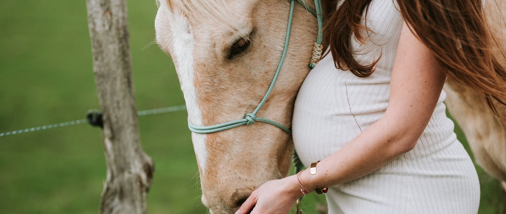grossesse equitation femme enceinte travail a pied