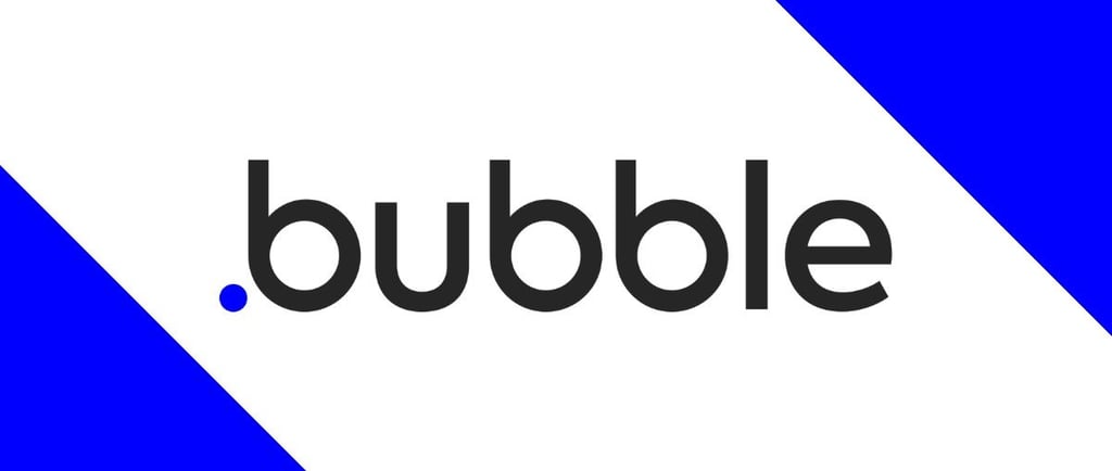 bubble logo cover