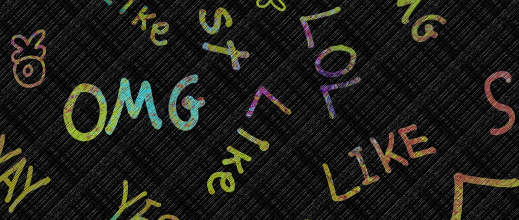 a word wall featuring different words