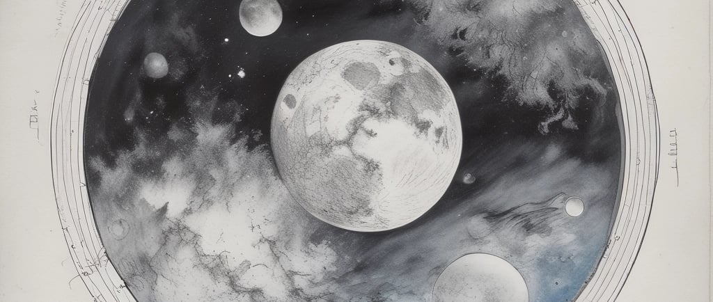 Anziehungskraft im Universum