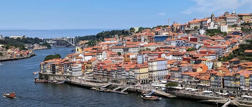 Porto seen from Luis I Bridge