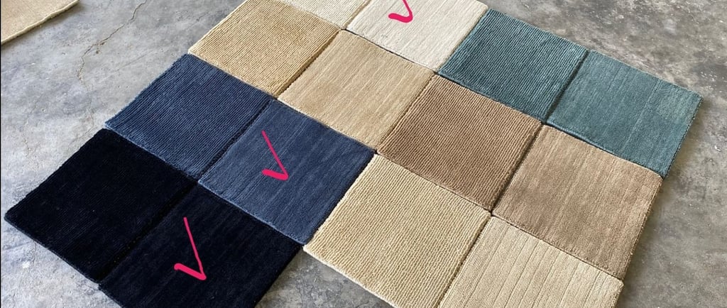 Creating custom area rugs for designers can be a rewarding business, offering unique and personalize