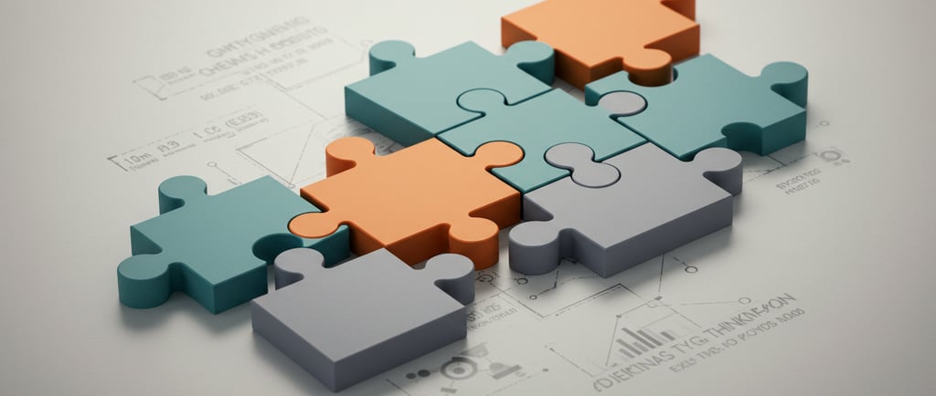 a puzzle piece of puzzle pieces with a puzzle piece of puzzle pieces