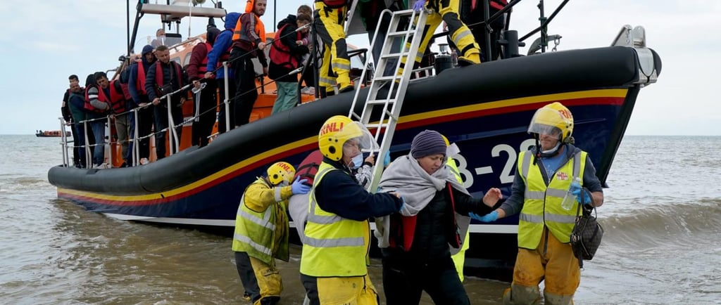 Uk immigration - illegal channel crossings