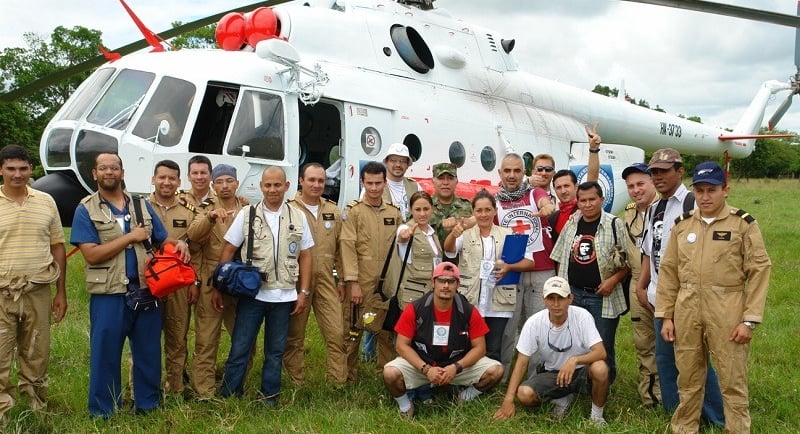 Cruz Roja en Operación Jaque