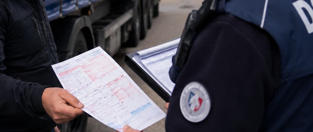 lettre de voiture e-CMR sur smartphone