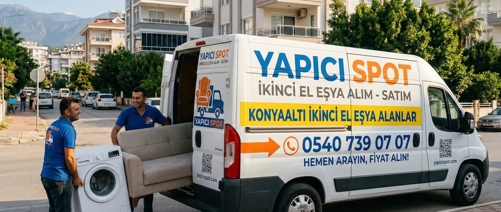 Konyaaltı ikinci el eşya alanlar