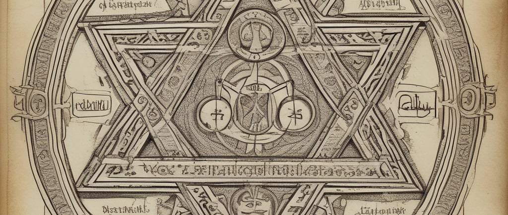 a stone with a design on it