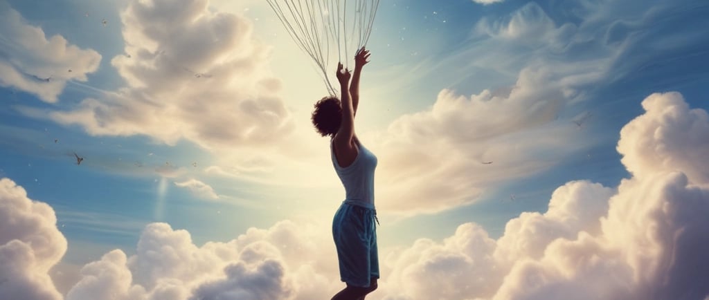A view of the wing of an airplane with the moon in the distance